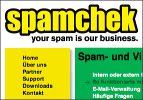 Spamchek
Auftrag: Website http://www.spamche...
